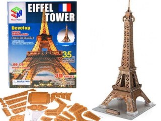Przestrzenne Puzzle 3D Wieża Eiffla