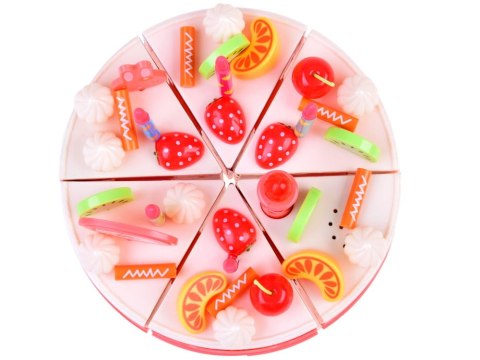 TORT URODZINOWY do krojenia filiżanki talerzyki