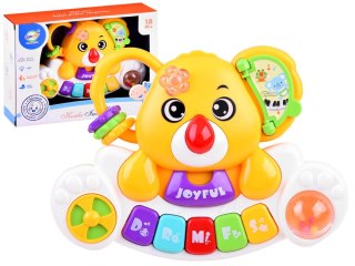 Kolorowe PIANINKO organki odgłosy zwierząt