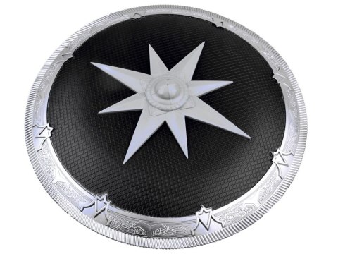 2x Miecz i tarcza ochronna, zestaw dla rycerza