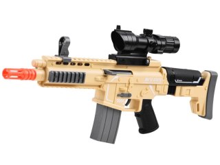 Karabin na naboje piankowe - strzela i świeci