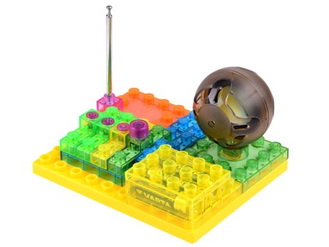 Klocki RADIO mały elektronik zestaw edukacyjny