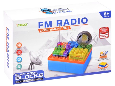 Klocki RADIO mały elektronik zestaw edukacyjny