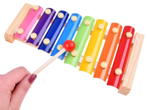 Kolorowe Cymbałki instrument muzyczny zabawka