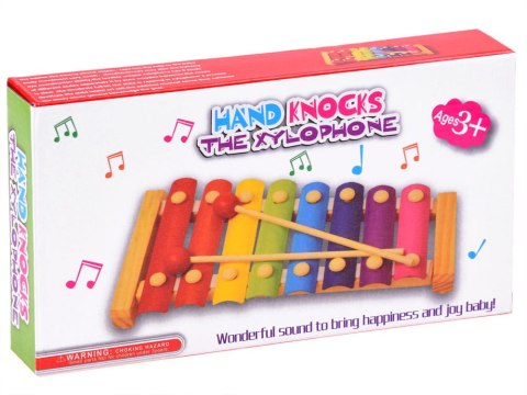 Kolorowe Cymbałki instrument muzyczny zabawka