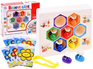 Pracowite Pszczółki gra, układanka, zabawka edukacyjna