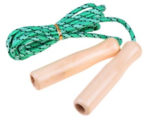 Skakanka z drewnianymi rączkami 250cm