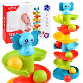 Tor Zjeżdżalnia - Piramidka Słonik z kulkami