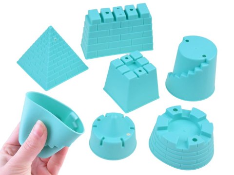 Zestaw do piasku - wiaderko foremki autko