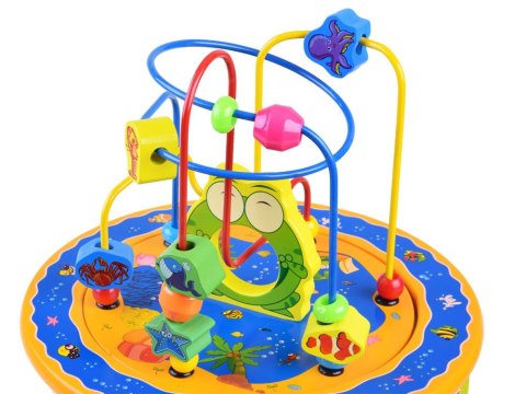 Drewniana edukacyjna MULTIKOSTKA wieża 8w1