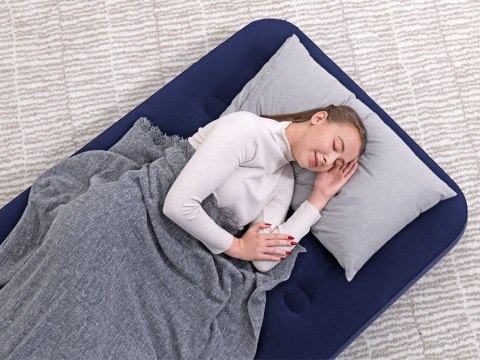 Welurowy materac dmuchany 188 x 99cm Bestway 67001