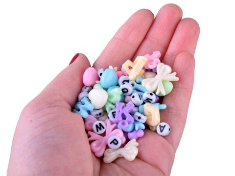 BRANSOLETKI - koraliki, zestaw do tworzenia biżuterii