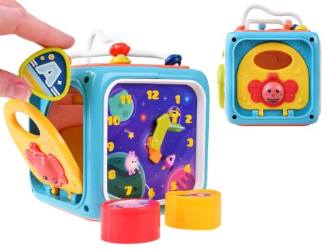 Edukacyjna Kostka interaktywna SORTER PIANINKO