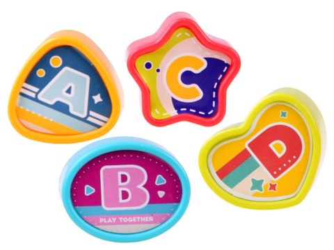 Edukacyjna Kostka interaktywna SORTER PIANINKO