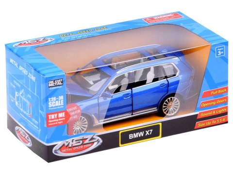 Metalowe Auto Suv BMW X7 1:32