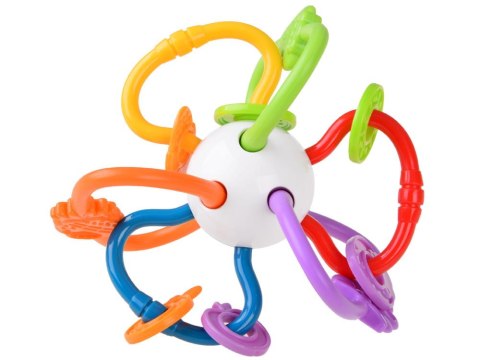 Sensoryczny GRYZAK GRZECHOTKA spirala