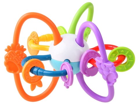 Sensoryczny GRYZAK GRZECHOTKA spirala