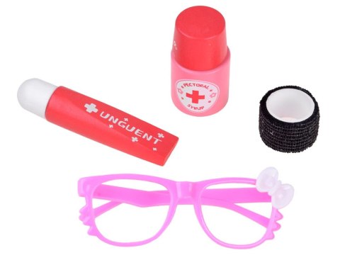 Zestaw MAŁY LEKARZ DOKTOR drewniane akcesoria