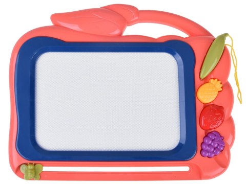 Znikopis z kolorowym tłem tablica stempelki