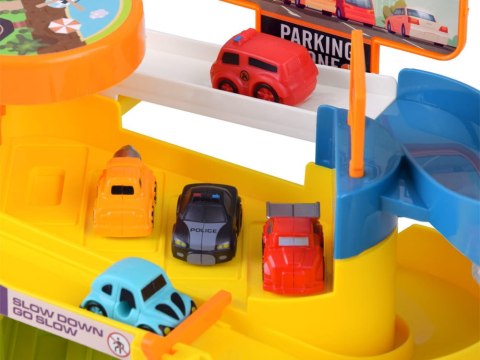 Garaż PARKING tor dla autek elektryczna winda