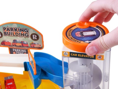 Garaż PARKING tor dla autek elektryczna winda