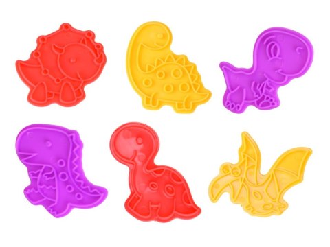 MASA PLASTYCZNA dinozaury foremki