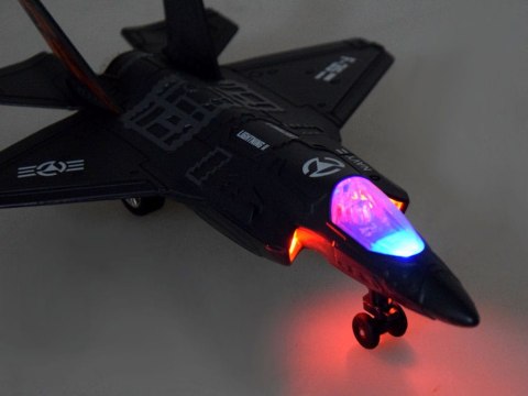 Metalowy MYŚLIWIEC samolot wojskowy F-35