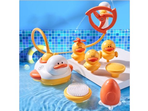 Pływająca KACZKA, ŁÓDŹ do kąpieli - prysznic KACZUSZKI