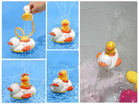 Pływająca KACZKA, ŁÓDŹ do kąpieli - prysznic KACZUSZKI