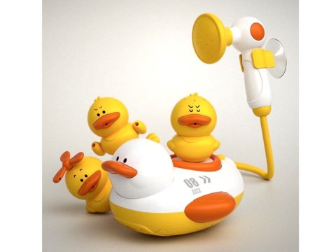 Pływająca KACZKA, ŁÓDŹ do kąpieli - prysznic KACZUSZKI