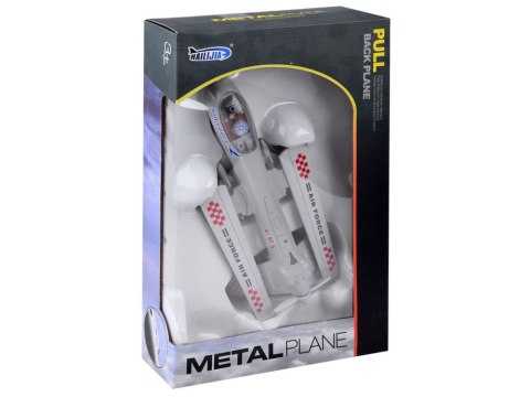 SAMOLOT metalowy DRON wojskowy bojowy dźwięk