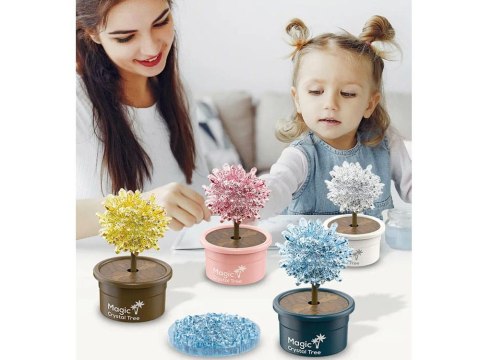 Zestaw Hodowla kryształów drzewko szczęścia - zestaw doświadczalny