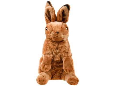 Maskotka ZAJĄC siedzący pluszowy KRÓLIK 25cm