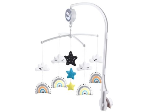 Nakręcana KARUZELA pozytywka zabawki tęcza