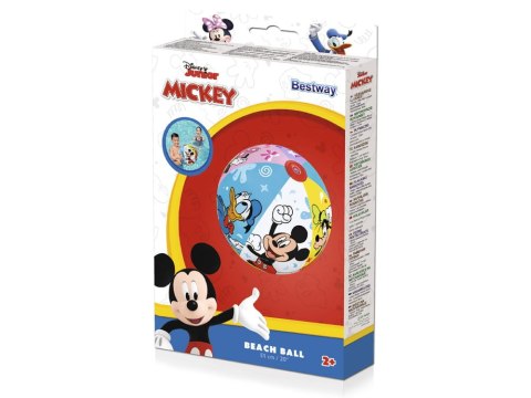 Piłka plażowa Disney 51cm Myszka Miki Bestway 91098