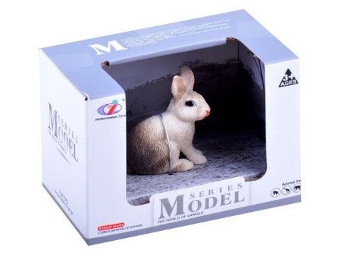 KRÓLIK ZAJĄC zwierzęta domowe figurka 4,5cm