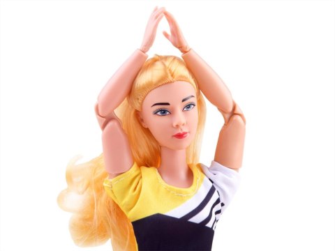 LALKA gimnastyczka ćwiczy joga fitness 30cm