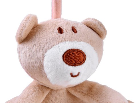 Pluszowa ZAWIESZKA PAŁĄK spirala do łóżeczka wózka