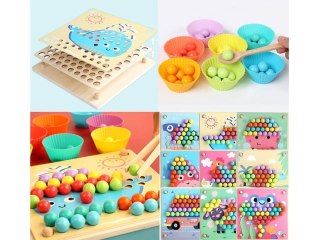 UKŁADANKA MOZAIKA koraliki kulki PUZZLE