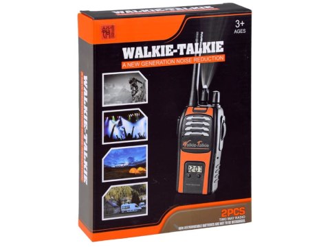 WALKIE TALKIE z latarką zasięg 50m