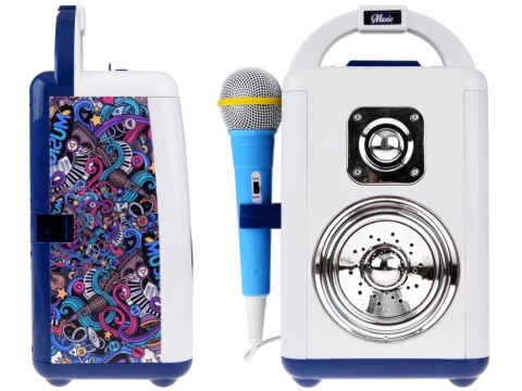 DISCO GŁOŚNIK bezprzewodowy + mikrofon + bluetooth