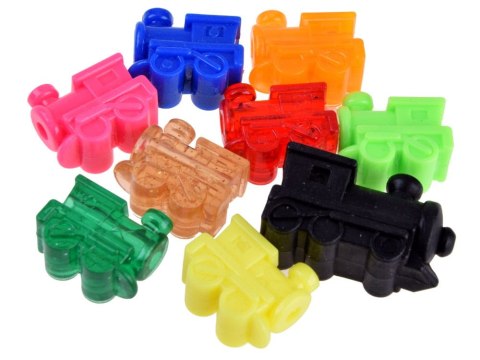 DOMINO gra Mexican Train metalowy kuferek