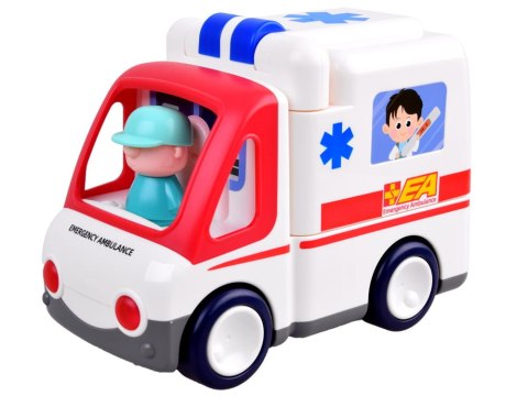 Interaktywne autko AMBULANS PACJENT
