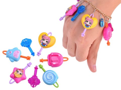 Magiczna SZKATUŁKA PAMIĘTNIK sekretnik na kluczyk BRANSOLETKA