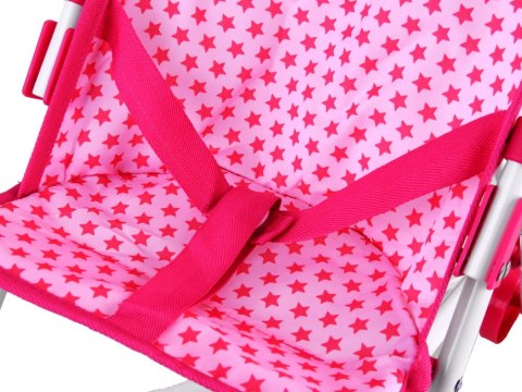 Wózek spacerowy dla lalek składana SPACERÓWKA, PARASOLKA