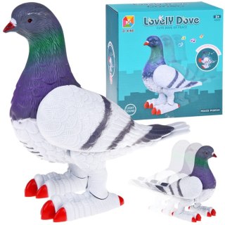 Interaktywny GOŁĄB chodzi gra świeci