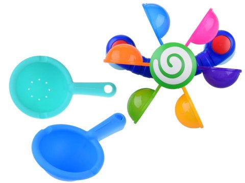 Kolorowy KOŁOWROTEK zabawka do kąpieli