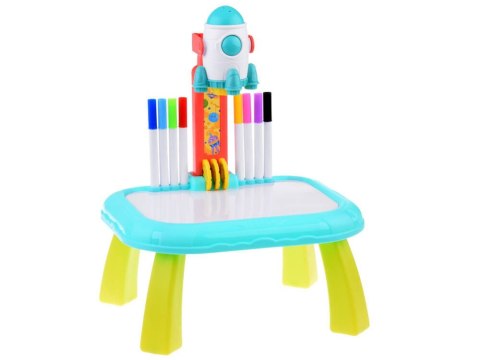 Kosmiczny PROJEKTOR RZUTNIK do wyświetlania, rysowania ZESTAW PLASTYCZNY