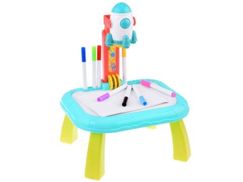 Kosmiczny PROJEKTOR RZUTNIK do wyświetlania, rysowania ZESTAW PLASTYCZNY