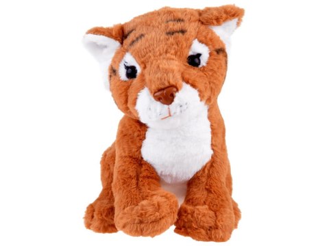 Maskotka pluszowy TYGRYS brązowy 30cm tygrysek ZOO